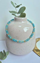 Charger l'image dans la galerie, Collier Galatée, perles de verre