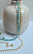 Charger l'image dans la galerie, Collier Galatée, perles de verre