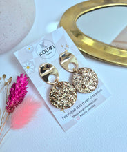 Charger l'image dans la galerie, Boucles d'oreilles champagne
