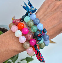 Charger l'image dans la galerie, Bracelet "Paillettes et Liberty"