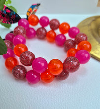 Charger l'image dans la galerie, Bracelet "Paillettes et Liberty"