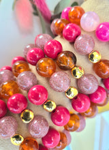 Charger l'image dans la galerie, Bracelet "Paillettes et Liberty"