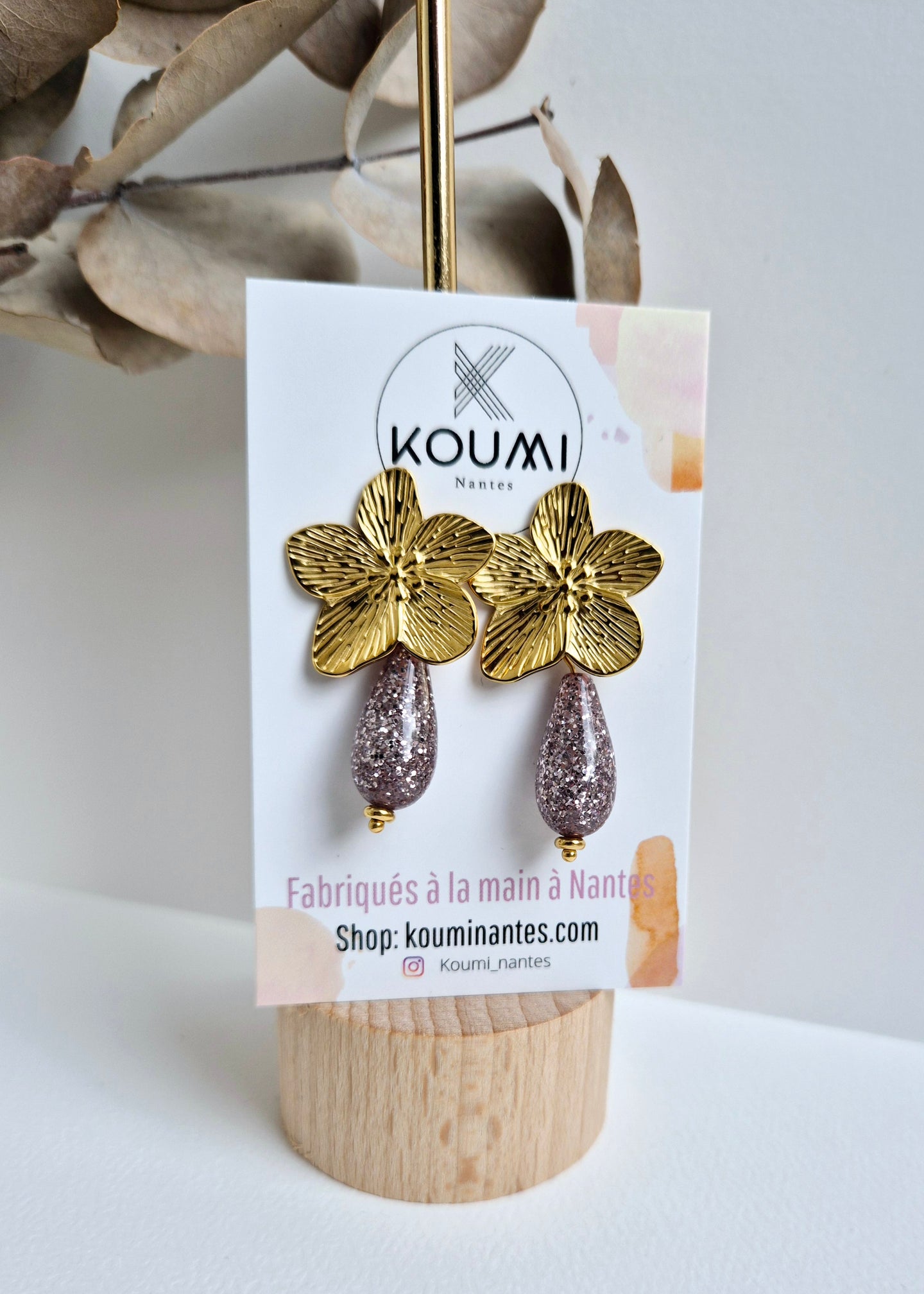 Boucles d'oreilles Alma