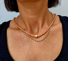 Charger l&#39;image dans la galerie, Collier Galatée, perles de verre

