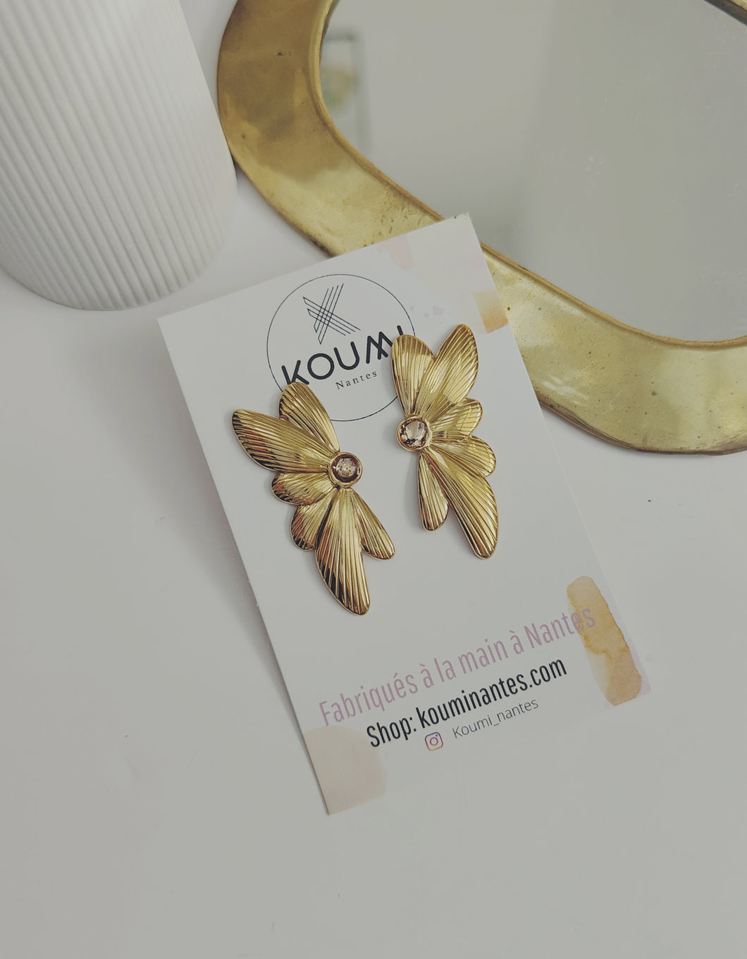 Boucles d'oreilles Diane