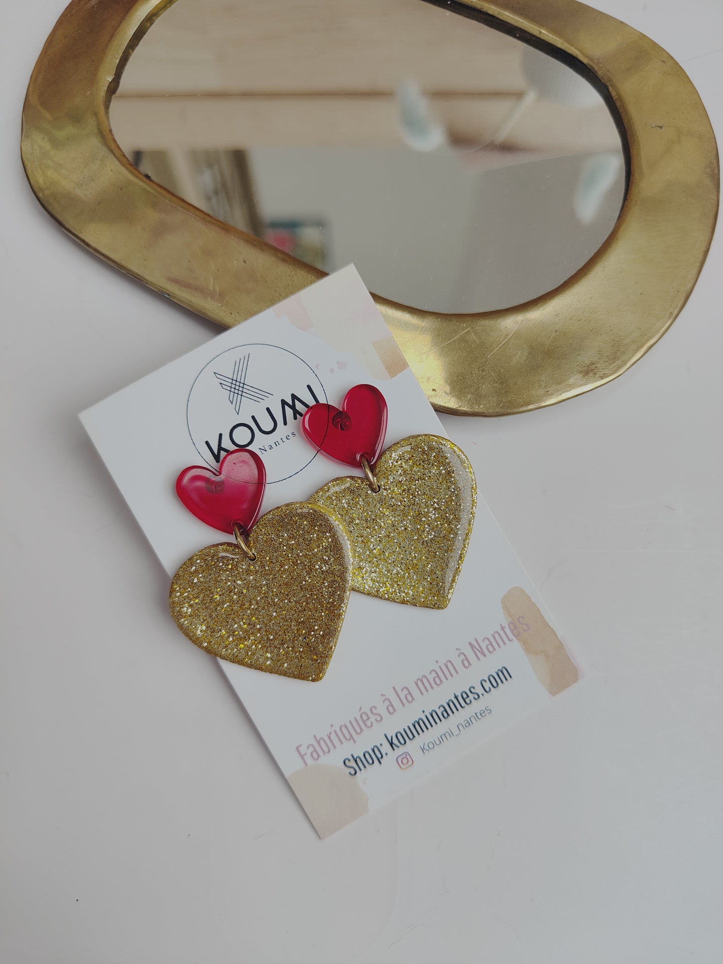 Boucles d'oreilles Venus