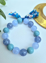 Charger l'image dans la galerie, Bracelet "Paillettes et Liberty"
