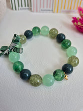 Charger l'image dans la galerie, Bracelet "merci maitresse"Paillettes et Liberty
