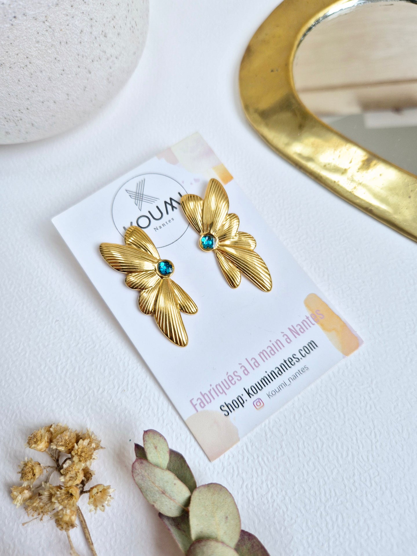 Boucles d'oreilles Diane