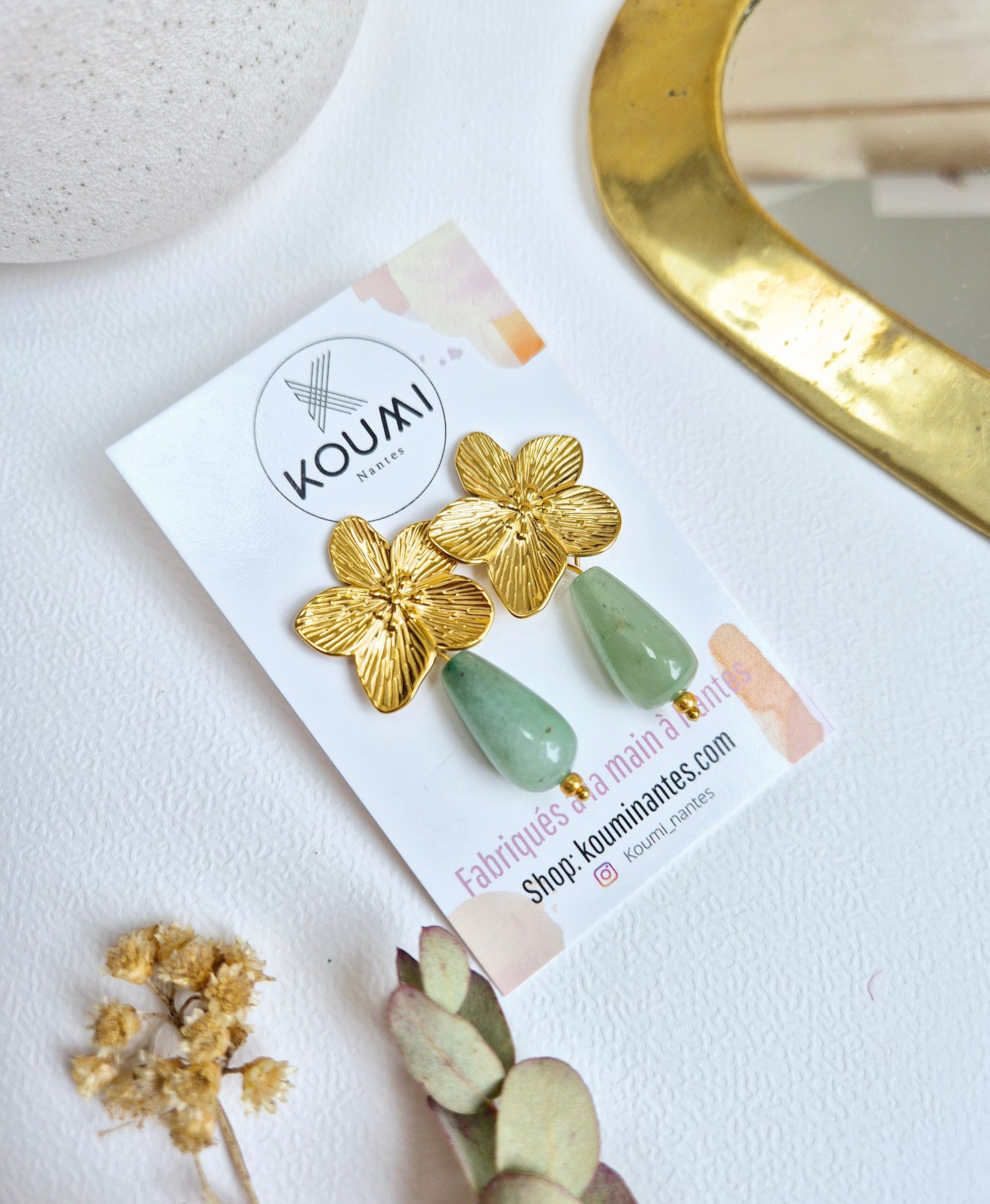 Boucles d'oreilles Alma