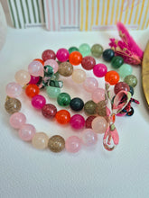 Charger l'image dans la galerie, Bracelet "merci maitresse"Paillettes et Liberty
