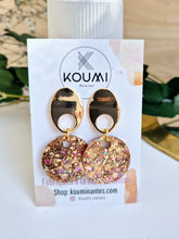 Charger l&#39;image dans la galerie, Boucles d&#39;oreilles champagne
