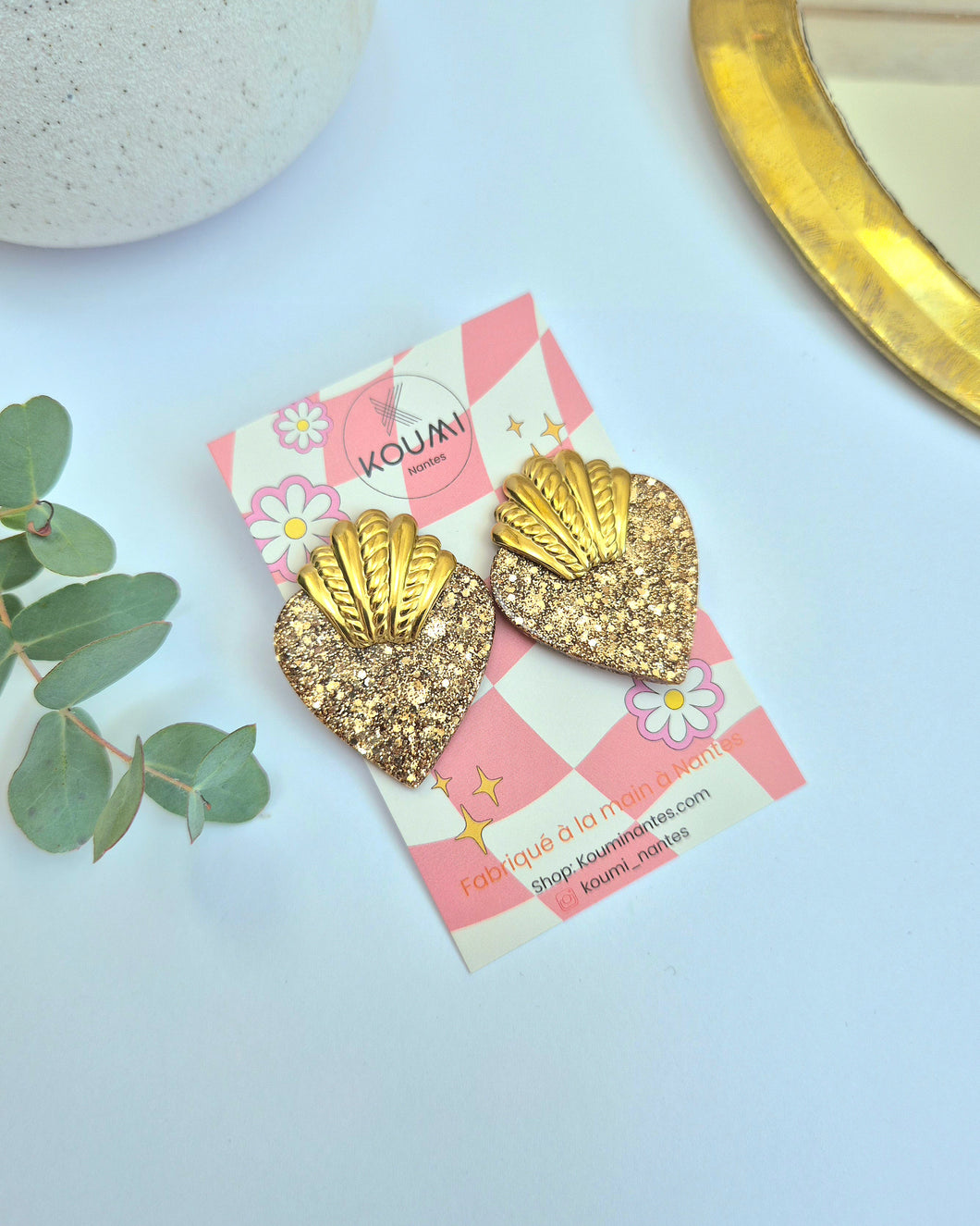 Boucles d'oreilles Aura